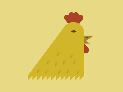 Chicken Illustrated animal chicken illustration vector