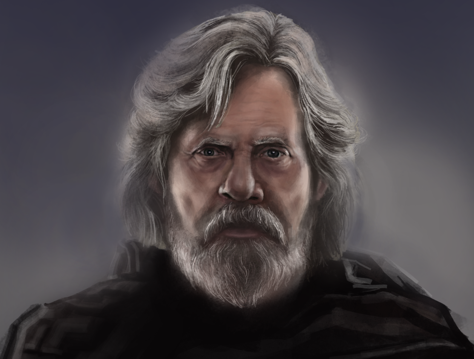 Luke Skywalker portrait by Katya Rozum on Dribbble