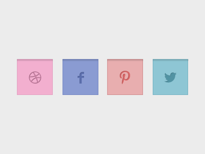 Social Icons icons pastels social social icons