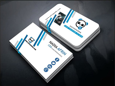 Solve panda business card