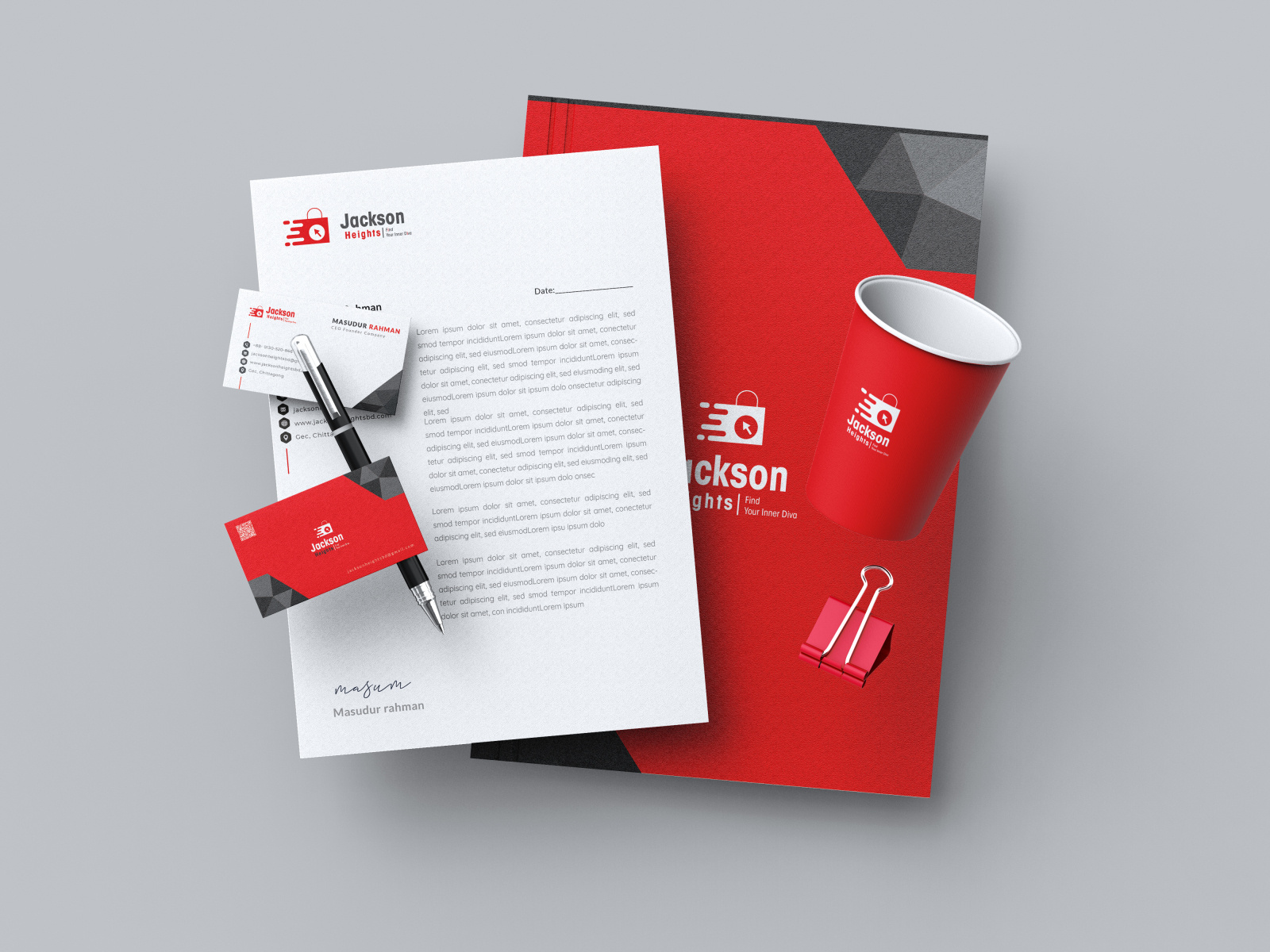 JACKSON HEIGHTS BD by Rezaur Rahman Arzu on Dribbble