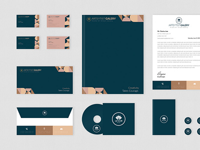 Stationery design for my client.

The client gives me a 5⭐⭐⭐⭐⭐ R