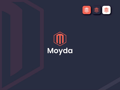 "MOYDA" Logo Design for my client. The client gives me a 5⭐⭐⭐⭐⭐ illustration logo logo design logodesign logos logotype minimal