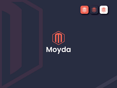 "MOYDA" Logo Design for my client. The client gives me a 5⭐⭐⭐⭐⭐