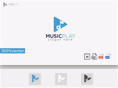 "MUSICPLAY" Logo