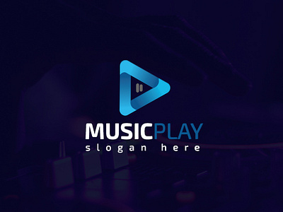 "Musicplay" Logo Design for my client. The client gives me a 5⭐⭐