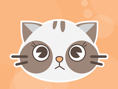 Cat Illustration-1 cat design illustration vector
