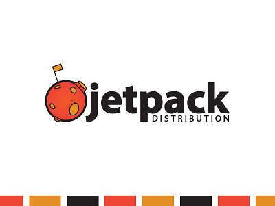 Jetpack Distribution clean illustrator modern space typeface