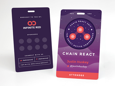 Chain React Attendee Badge