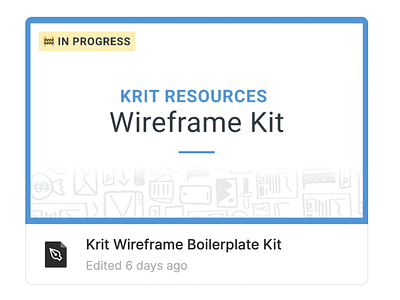 Krit resources kit process resources ui ui kit wireframes