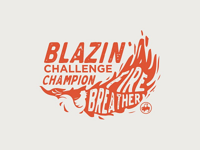 Blazin' Challenge Champion Shirt Concept chicken fire tee type wings