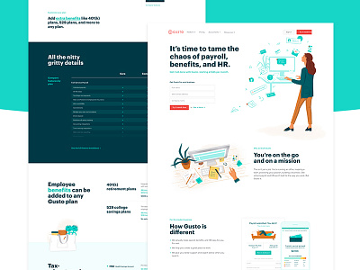Gusto.com Redesign ✨