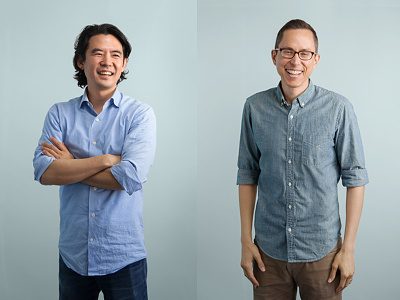 Leadership photoshoot - Joshua Reeves and Eddie Kim about us gusto leadership photography photoshoot