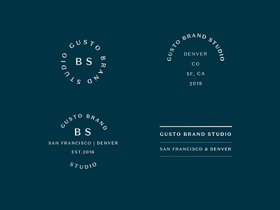 Gusto Brand Studio badges