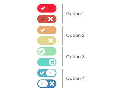 Concepts for Toggle Switches on a Panel
