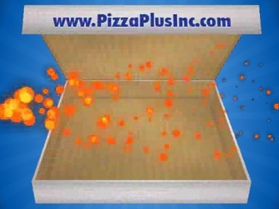 3D Pizza Box Animation