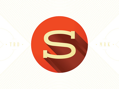 S vintage logo