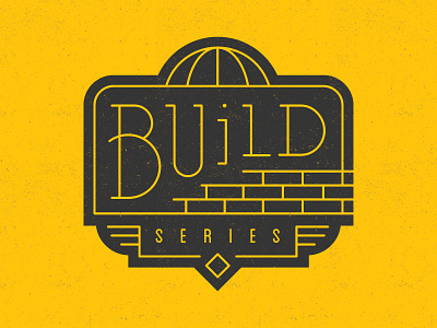 Build Series black brick build series modern vintage yellow