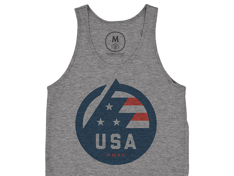 USA shirt reprint by Tyler Anthony on Dribbble
