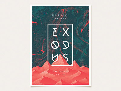 Early Exodus Sermon Series Poster