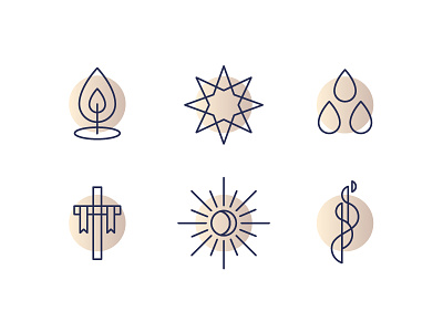 Church Calendar Icons