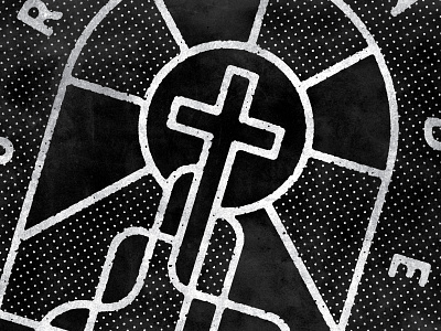 Unused cross illustration by Tyler Anthony for The Village Church on ...