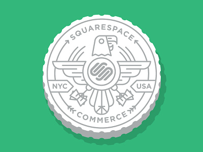 Squarespace Contest Quarter eagle gray green quarter squarespace commerce white