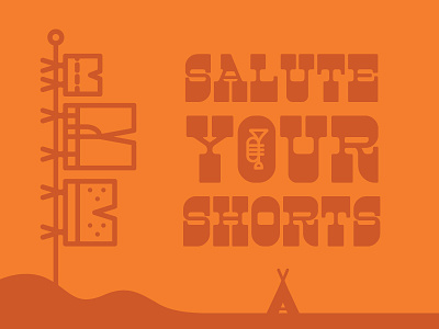 Salute Your Shorts camping nickelodeon orange salute your shorts summer camp