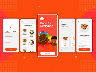 Food App clean clean ui food food app design food app ui food apps food delivery food delivery app food delivery application foodie minimal ui design uiux ux