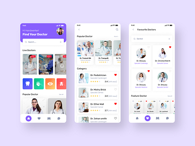 Doctor Appointment App clean clean ui dailyui design doctor doctor appointment medical medical app medicine medicine delivery medicine delivery app minimal online doctor pharmacy pharmacy app ui design uiux