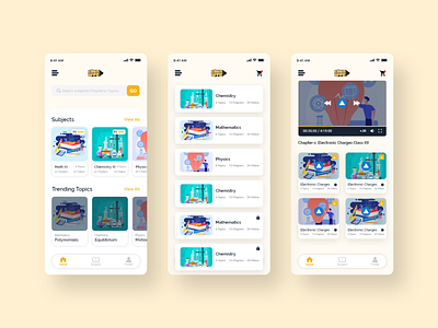 Education: Online Course App by Masum Ahmed on Dribbble