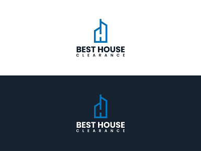 BEST HOUSE-Real Estate Logo Branding abstract mark branding building creative design agency design design identity home for sale house logo logo design minimal modern home logo modern logo property real estate real estate branding rumzzline startup trendy logo vector