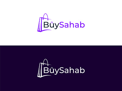 BuySahab - Logo Design bag brand book branding buy ci book design ecommerce ecommerce logo flat graphic design icon illustration logo logo design minimal shop app shop logo shopping logo vector visual identity