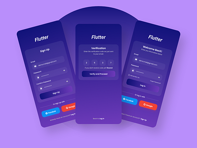 Mobile app login screen and sign up flow android app app design clean ui enter otp forgot password ios login login screen minimal mobile mobile design mobile ui onboarding otp signup trend 2023 trendy design ui design uiux