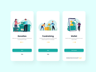 Charity App Onboarding