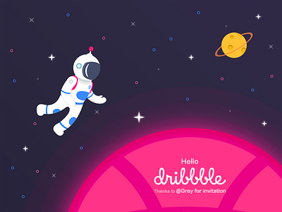 Hello dribbble