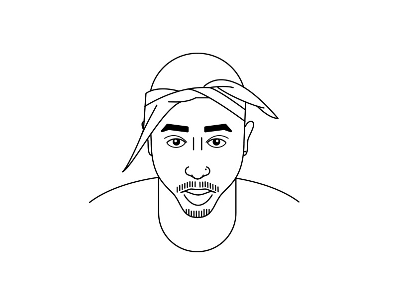 Browse thousands of 2pac images for design inspiration | Dribbble