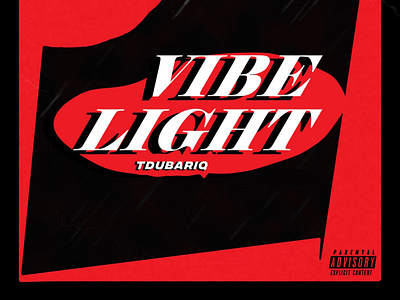 VIBE LIGHT Cover Art album art album cover album cover art album cover design ali may