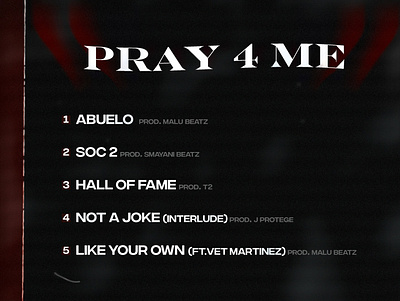 PRAY 4 ME | COVER ART | TRACKLIST album art album cover album cover art album cover design ali may alimaydidthat cover art cover artwork design graphic design