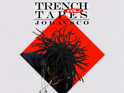 Trench Tapes Vol.1 album cover album cover art album cover design ali may alimaydidthat cover art cover artwork design graphic design jodavsco mixtape cover art