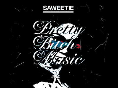 PRETTY BITCH MUSIC | Saweetie • Cover Art album cover album cover art album cover design ali may alimaydidthat cover art cover artwork design graphic design icy girl summer pretty bitch music saweetie