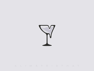 Melted Wine Logo Design (FOR SALE)