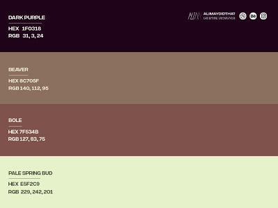 10 Brown Color Palette Inspirations with Names & hex Codes