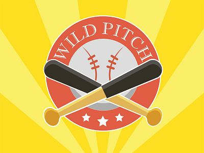 Logo_Wild Pitch graphic design illustration print