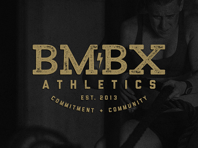 BMBX Typography Treatment logo typography