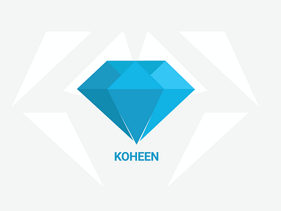 KOHEEN blue diamond signboard