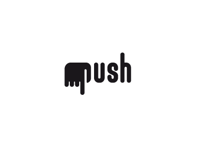 Push logo logo design push