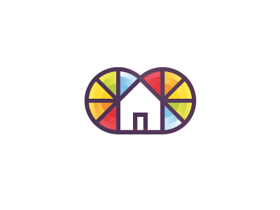 Color House color house logo logo design