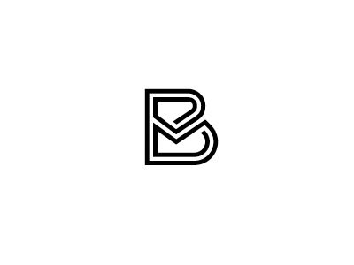 BM b logo logo design m monogram