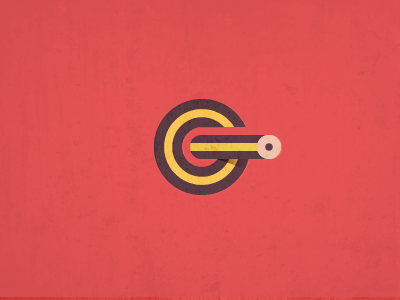 G Pencil Target g logo mark pencil target